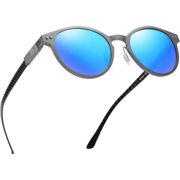 DUCO Mens Polarized Sunglasses for Men Ultra Lightweight Carbon Fiber Sun Glasses UV Protection UV400 Shades DC3018