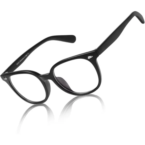 DUCO Superlight Blue Light Blocking Computer Reading Video and Gaming Eyewear Glasses DC5208Matte Black