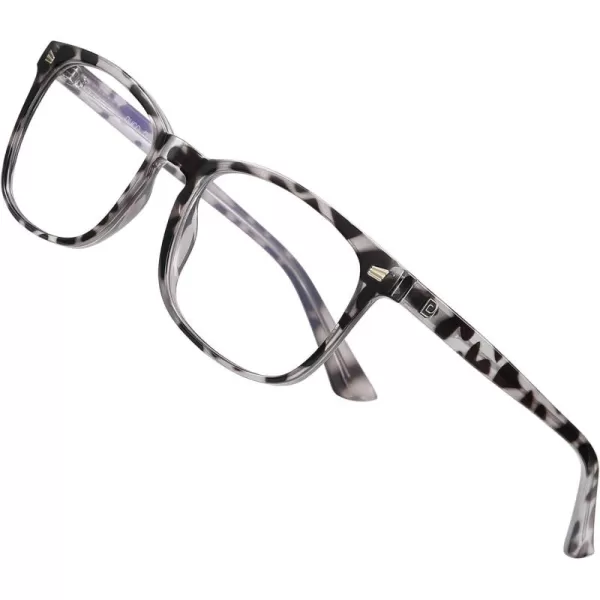 DUCO Blue Light Blocking Glasses Computer Gaming Glasses Women Men Blue Light Blocker Eyeglasses Square Frame Anti Eye Eyestrain Pink 5201SGrey Tortoise