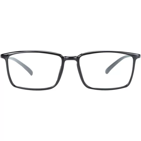 DUCO Blue Light Blocking Glasses Superlight Eyeglasses Frame Anti Blue Ray Computer Gaming Glasses 306Shine Black