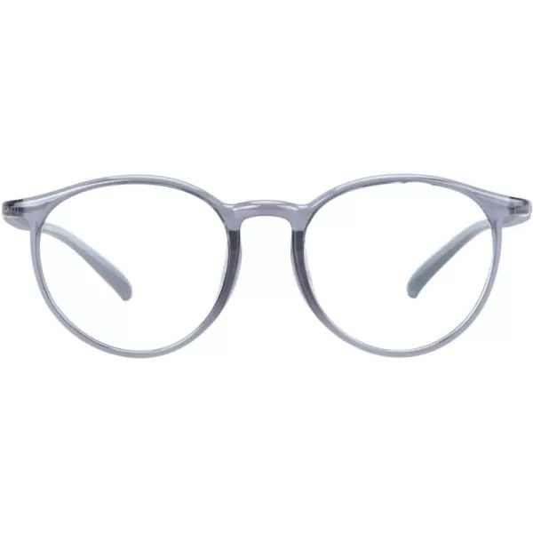 DUCO Superlight Blue Light Blocking Computer Reading and Gaming Eyewear GlassesAnti Blue Light 100 UV Protection 305Transparent Grey