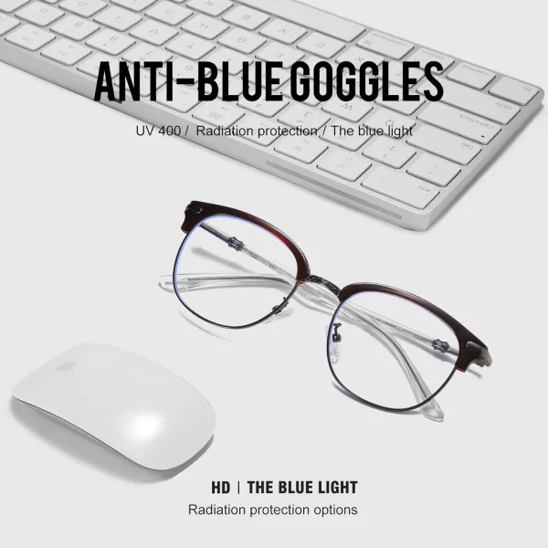 DUCO Blue Light Blocking Glasses Computer Gaming Glasses W009
