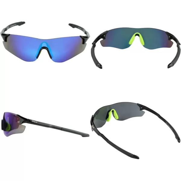 DUCO Cycling Glasses Sports Sunglasses for Men TR90 Frame UV400 Protection Lens 0029