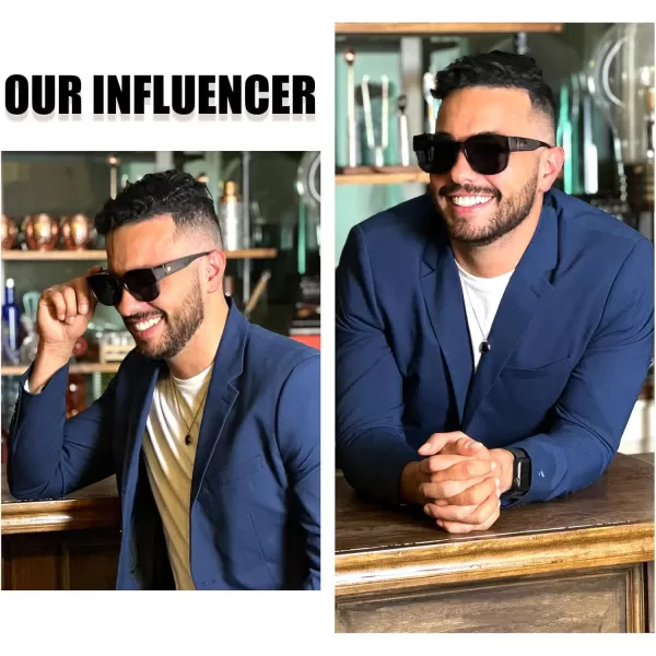 DUCO Fit Over Sunglasses for Men Women Wear Over Glasses Retro Wrap Around Polarized Sun Glasses UV400 ProtectionAtransparent Grey Frame Grey Lens