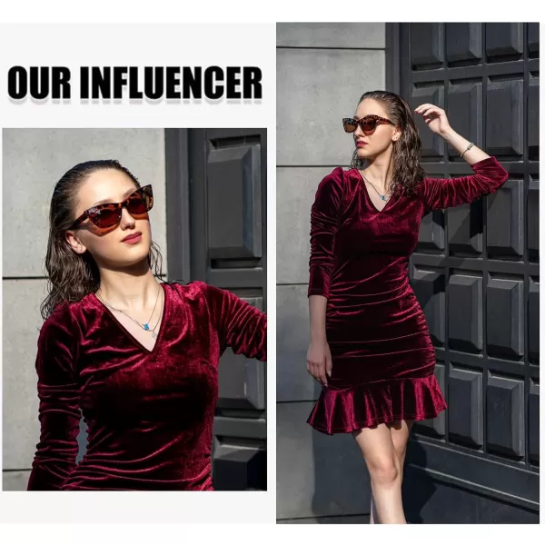 DUCO Small Cat Eye Sunglasses for Women Retro Polarized Narrow Sun Glasses W005TortoiseBrown