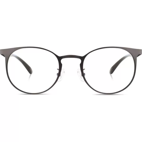DUCO Unisex Anti Eyestrain Blue Light Blocking Glasses Anti Blue Ray Computer Reading Gaming Glasses DC308Gunmetal