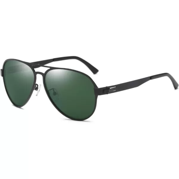 Duco Pilot Premium Military Style Sunglasses for Men 100 UV Protection Polarized 3028
