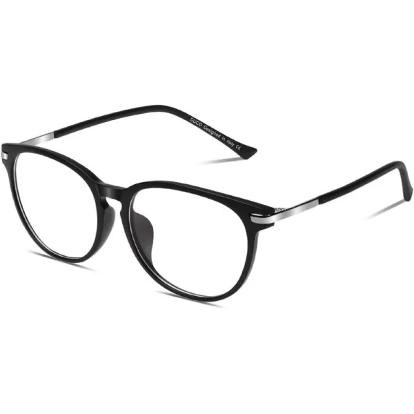 DUCO Computer Reading Gaming Blue Light Blocking Glasses for Men Women DC5204Matte Black