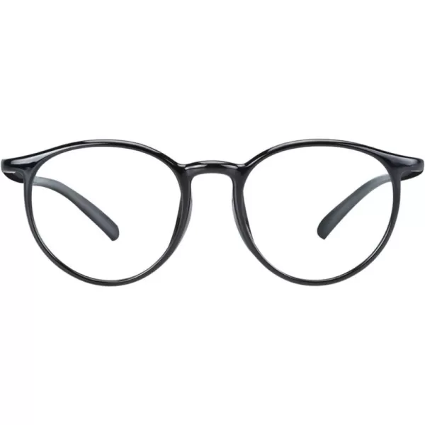 DUCO Superlight Blue Light Blocking Computer Reading and Gaming Eyewear GlassesAnti Blue Light 100 UV Protection 305Shine Black