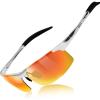 Silver Frame Revo Orange Lens