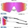 imageDUCO Kids Sunglasses Youth Baseball Sun Glasses Lightweight TR90 Frame UV400 Sports Cycling Shades for Boys Girls DK268White Frame Red Blue Dot Black Temple Revo Colorful Lens