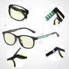 imageDUCO Blue Light Glasses for Kids Boys Girls Blue Ray Blocking Glasses Cute Computer Gaming TV GlassesBlack