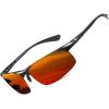 Black Frame Revo Red Lens