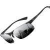 Black Frame Silver Lens