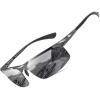 Gunmetal Frame Grey Lens