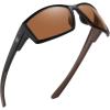 Black Frame Brown Lens