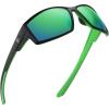 Black Frame Revo Green Lens