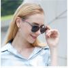 imageDUCO Polarized Sunglasses for Women Retro Round Womens Sunglasses Classic Vintage UV400 Shades DC1230Candy Phoenix Frame Grey Lens