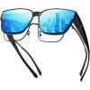 B Black Frame Revo Blue Lens
