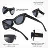 image:imageDUCO Small Cat Eye Sunglasses for Women Retro Polarized Narrow Sun Glasses W005