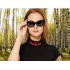 image:imageDUCO Small Cat Eye Sunglasses for Women Retro Polarized Narrow Sun Glasses W005
