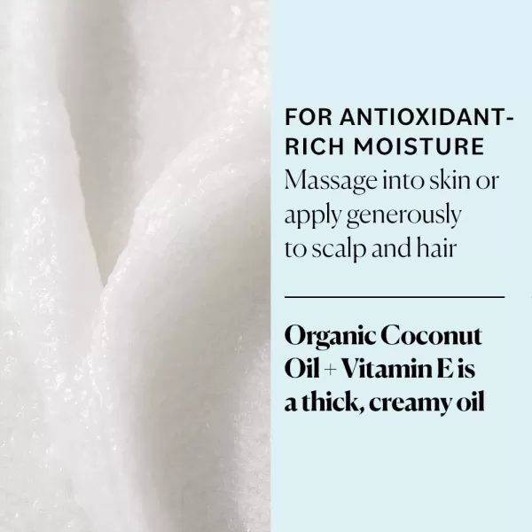 Sky Organics  Organic Coconut Oil ampamp Vitamin E 169 fl oz  Skin ampamp Hair UltraHydrating Oil  Fatty Acids ampamp Antioxidants  Natural Vegan ampamp Cruelty Free  Skin Care ampamp Hair Care with Exclusive Ebook