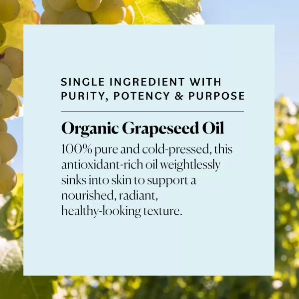 Sky Organics Organic Grapeseed Oil Skin Smoothing Oil to Support Healthy and EvenLooking Skin Tone and Texture on Face and Body Suitable for All Skin Types 100 Pure ampamp ColdPressed 8 fl Oz