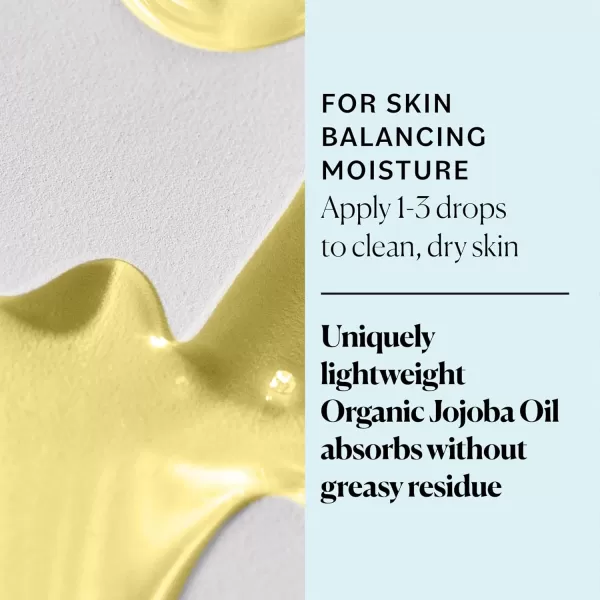 Sky Organics Organic Jojoba Oil for Face Balancing Oil for Light Hydration ampamp Helps Reduce Excess Oiliness Suitable For Oily Combination and BlemishProne Skin 100 Pure ampamp ColdPressed 4 fl Oz4 Fl Oz Pack of 1
