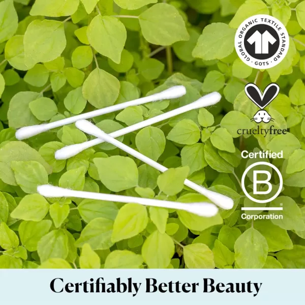 Sky Organics Organnic Cotton Swabs for Sensitive Skin 100 Pure GOTS Certified Organic for Beauty ampamp Personal Care 500 ct500 Count Pack of 1