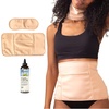 image:imageSky Organics 8 oz Castor Oil wWraps  Reusable Organic Castor Oil Pack to Boost Bodys Wellness Encourage Rest amp Relaxation  Adjustable Elastic Straps Cotton Durable Easy to Use8 Fl Oz Kit Pack of 1
