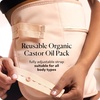 image:imageSky Organics 8 oz Castor Oil wWraps  Reusable Organic Castor Oil Pack to Boost Bodys Wellness Encourage Rest amp Relaxation  Adjustable Elastic Straps Cotton Durable Easy to Use8 Fl Oz Kit Pack of 1
