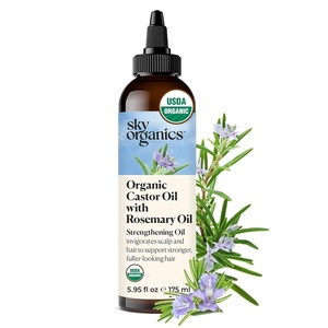 image:imageSky Organics 8 oz Castor Oil wWraps  Reusable Organic Castor Oil Pack to Boost Bodys Wellness Encourage Rest amp Relaxation  Adjustable Elastic Straps Cotton Durable Easy to Use595 Fl Oz with Rosemary Pack of 1