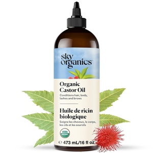 image:imageSky Organics 8 oz Castor Oil wWraps  Reusable Organic Castor Oil Pack to Boost Bodys Wellness Encourage Rest amp Relaxation  Adjustable Elastic Straps Cotton Durable Easy to Use16 Fl Oz Pack of 1