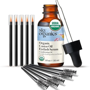 image:imageSky Organics 8 oz Castor Oil wWraps  Reusable Organic Castor Oil Pack to Boost Bodys Wellness Encourage Rest amp Relaxation  Adjustable Elastic Straps Cotton Durable Easy to Use1 Fl Oz Eyelash Serum