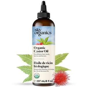 image:imageSky Organics 8 oz Castor Oil wWraps  Reusable Organic Castor Oil Pack to Boost Bodys Wellness Encourage Rest amp Relaxation  Adjustable Elastic Straps Cotton Durable Easy to Use8 Fl Oz Pack of 1