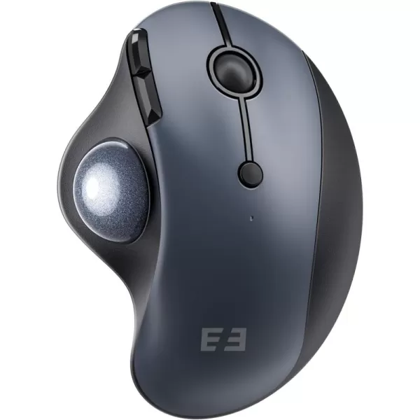 seenda Wireless Trackball Mouse Ergonomic Mouse Bluetooth  Rollerball Mouse Rechargeable Multi Devices Connection Thumb Control Mouse Compatible for MacAndroidWindows Computers  PurpleBlue