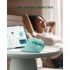 imageseenda Ergonomic Vertical Mouse with Jiggler  Bluetooth  24G USB Multi Device Wireless Ergo Mouse Jiggler Mouse Mover for LaptopPCNotebook Computer Mice for Windows Mac OS Mint Green