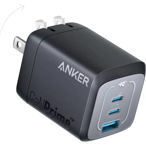 Anker Prime 67W USB C Charger Anker GaN 3Port Compact Fast PPS Wall Charger For MacBook ProAir Pixelbook iPad Pro iPhone 1514Pro Galaxy S23S22 Note20 Pixel Apple Watch