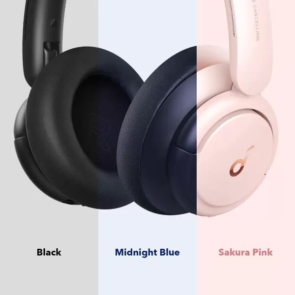 Soundcore by Anker Life Q30 Hybrid Active Noise Cancelling Headphones with Multiple Modes HiRes Sound Custom EQ via App 40H Playtime Comfortable Fit Bluetooth Multipoint ConnectionBlue