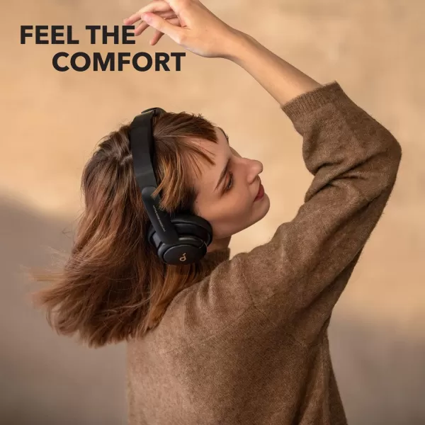 Soundcore by Anker Life Q30 Hybrid Active Noise Cancelling Headphones with Multiple Modes HiRes Sound Custom EQ via App 40H Playtime Comfortable Fit Bluetooth Multipoint ConnectionBlack