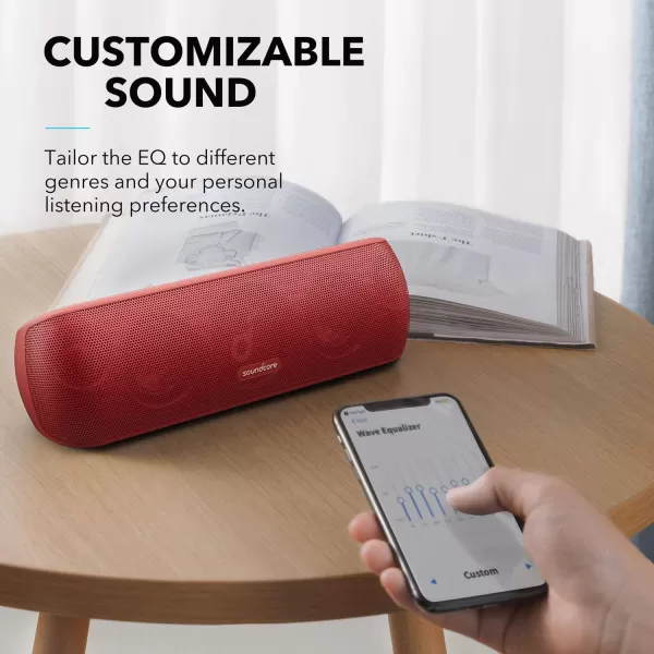 Soundcore Motion Bluetooth Speaker with HiRes 30W AudioRed