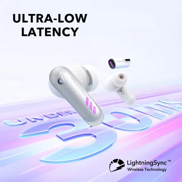 Soundcore VR P10 Gaming EarbudsLow Latency Meta Officially Cobranded Dual Connection 24GHz Wireless USBC Dongle IncludedCompatible with Meta Quest 2 Steam Deck PS4 PS5 PC Switch