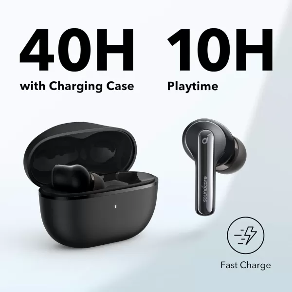 Soundcore Life P3i Hybrid Active Noise Cancelling Bluetooth Wireless Earbuds BlackBlack