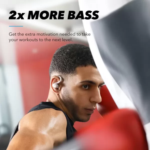 Soundcore by Anker Soundcore Sport X10 True Wireless Bluetooth 52 Workout HeadphonesOat white