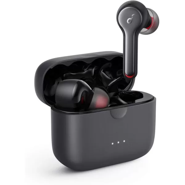 Soundcore Anker Liberty Air 2 Wireless Earbuds DiamondInspired Drivers Bluetooth Earphones 4 Mics Noise Reduction 28H Playtime HearID Bluetooth 5 Wireless Charging for Calls Home OfficeBlack