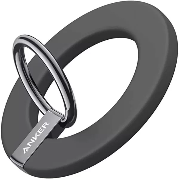 Anker Magnetic Phone Grip MagGo 610 Ring Holder Adjustable Kickstand Only for iPhone 1616 Plus16 Pro16 Pro Max15141312 SeriesInterstellar Gray