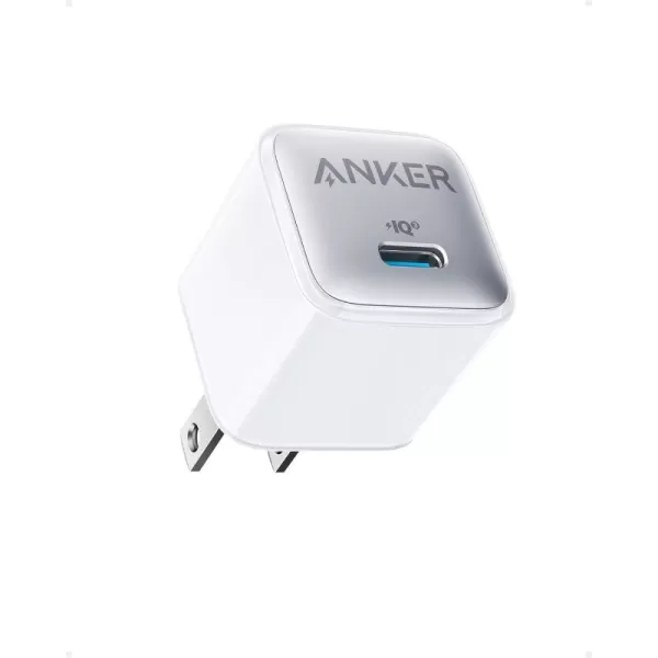 imageUSB C Charger Block 20W Anker 511 Charger Nano Pro PIQ 30 Compact Fast Charger for iPhone 1616 Plus16 Pro16 Pro Max 151413 Series Galaxy Pixel 43 iPad Cable Not IncludedArctic White