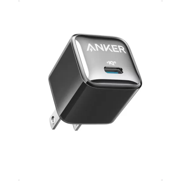 imageUSB C Charger Block 20W Anker 511 Charger Nano Pro PIQ 30 Compact Fast Charger for iPhone 1616 Plus16 Pro16 Pro Max 151413 Series Galaxy Pixel 43 iPad Cable Not IncludedBlack