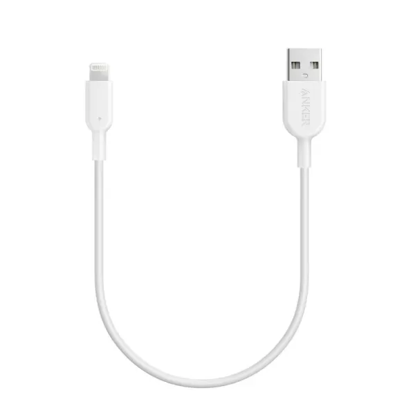 imageANKER Powerline II Lightning Cable 6ft MFi Certified USB ChargingSync Lightning Cord Compatible with iPhone SE 11 11 Pro 11 Pro Max Xs MAX XR X 8 7 6S 6 5 iPad and MoreWhite