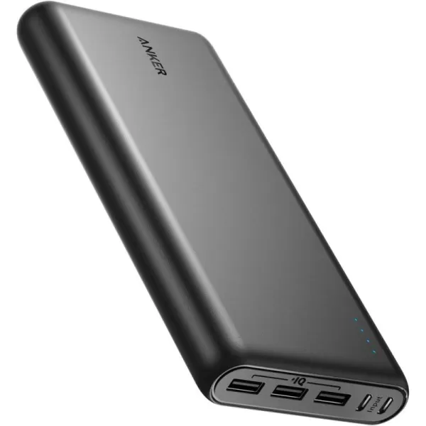 imageAnker Power Bank 26800 mAh External Battery with Dual Input Port and DoubleSpeed Recharging 3 USB Ports for iPhone 1515 Plus15 Pro15 Pro Max iPad Samsung Android and Other Devicesblack